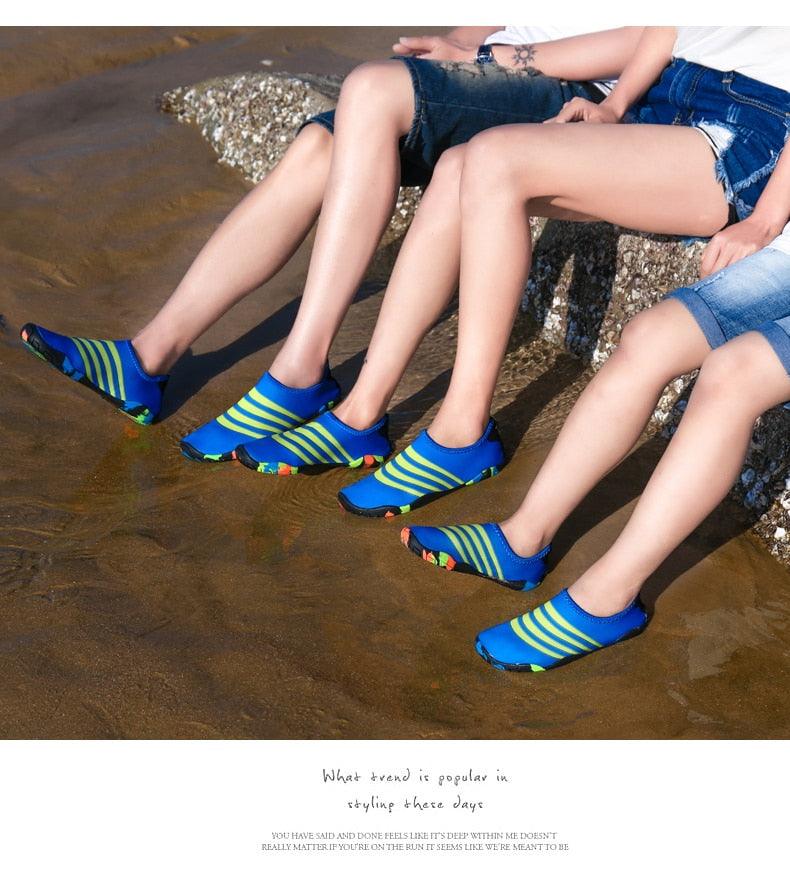 Summer Outdoor Mens Sports Water Shoes Non-Slip Beach Shoes Barefoot Upstream Shoes Quick-Dry Aqua Sock Barefoot For Beach Swim River Pool Lake Hiking Kayaking Surfing