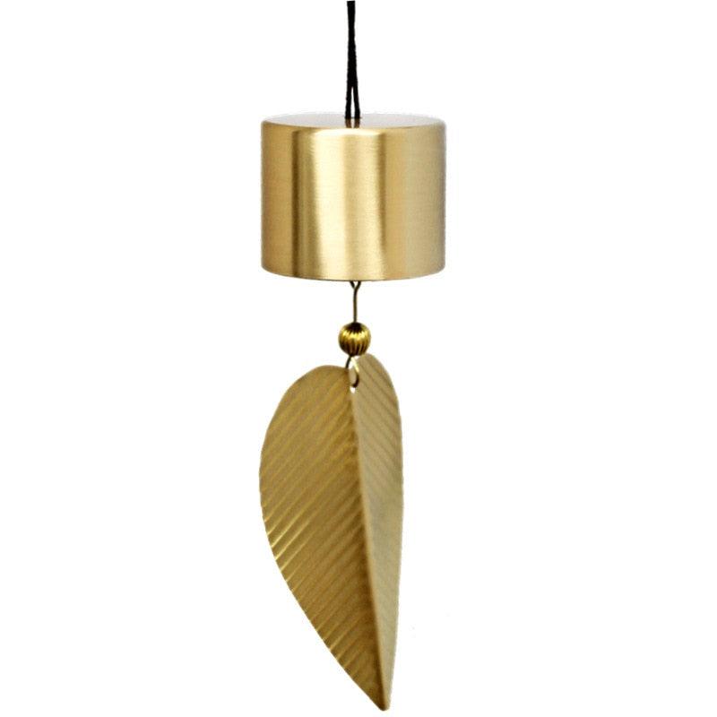 Pure Copper Wind Chimes Ornaments Exquisite Hanging Harmony Bells Garden Rustic Relaxing Tranquil Wind Chimes Japanese Home Balcony Bedroom Wind Chimes Car Pendant Birthday Gift Supplies