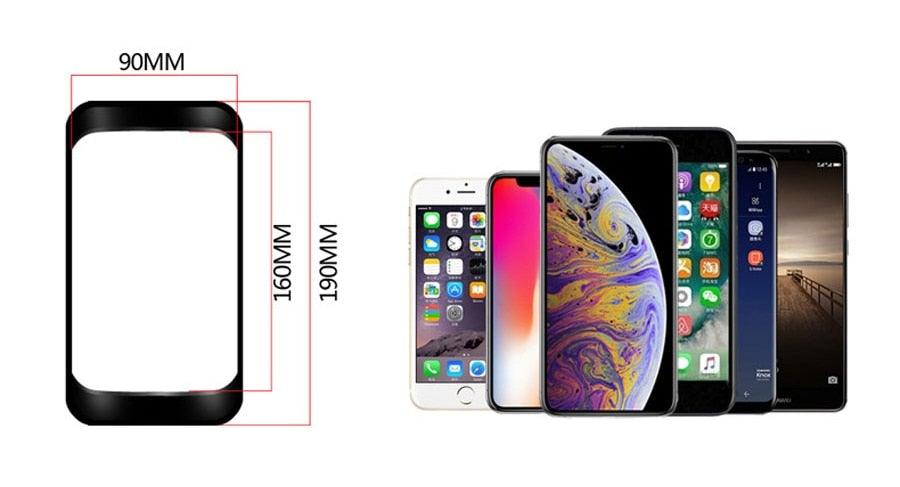 Rainproof Bicycle Bag Frame Front Top Tube Cycling Bag Reflective 6.5in Phone Case Touchscreen Bag Bike Accessories Bike Phone Bag Bicycle Bag Front Frame Pouch Top Tube Pouch Waterproof Bike Holder Accessories Bag Mount Handlebar Cell Phone