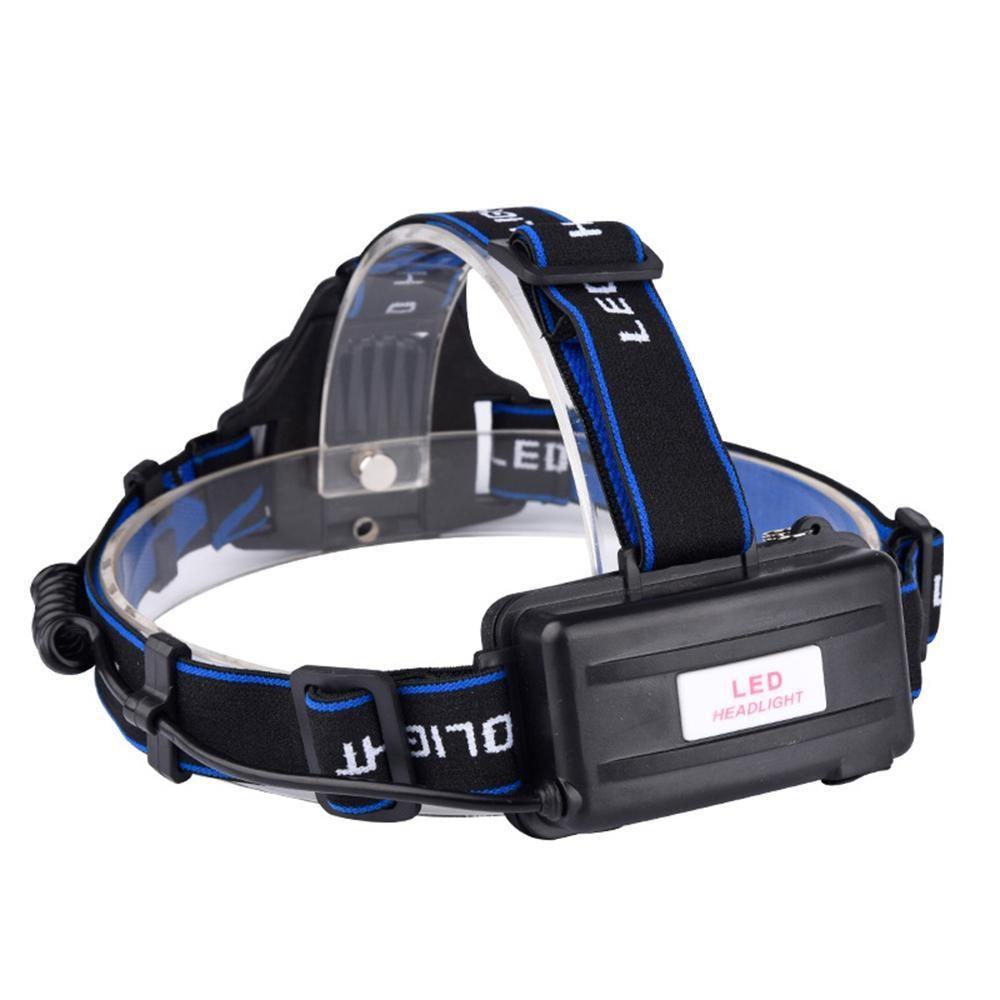 Rechargeable LED  Headlamps Ultra-bright High lumens Zoomable Waterproof LED Headlight Head Torch Flashlight Head Lamp For Fishing  Hands-Free Headlight