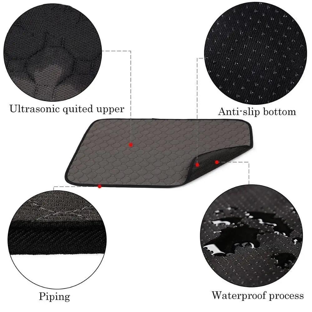Reuseable Dog Pee Pads Dog Diapers Puppy Waterproof Mat For Pets - Washable Training Pads for Dogs Cats Rabbit
