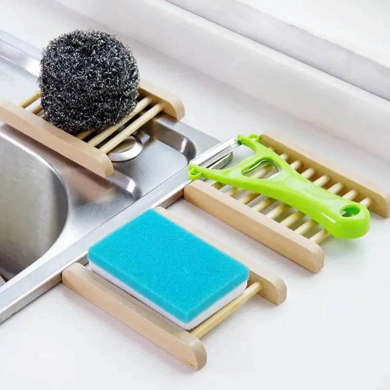 Soap Rack No Drilling Wall Mounted Double Layer Soap Holder Soap Sponge Dish Bathroom Accessories Soap Dishes Self Adhesive Soap Dish Bar Soap Holder Soap Dishes Tray Saver Case Box for Shower Bathroom Kitchen Dish Drainer Drying Rack