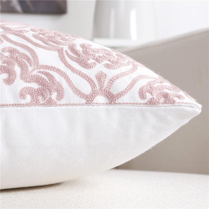 Solid Geometric Cushion Cover Pink Gray Blue Modern Decorative Throw Pillow Case Cushion Case for Room Bedroom Room Decorative Sofa Cushions Throw Pillows Cotton Pillow Covers Pillowcases 45x45
