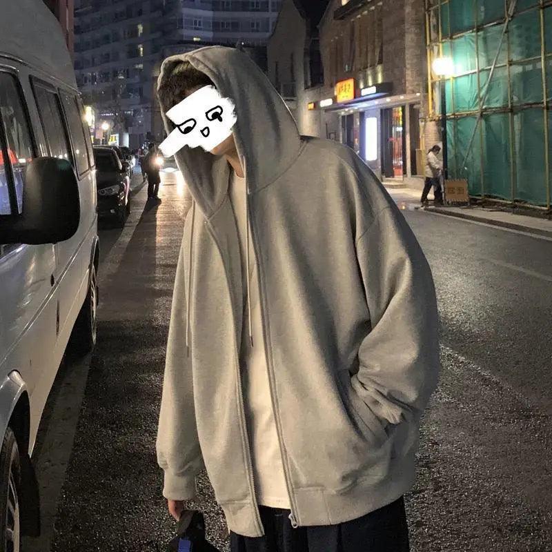 Spring Men's Jackets Hooded Coats Casual Sweatshirts Male Tracksuit Fashion Super Soft & Durable Boys Hoodies Crafted With a Rich Blend of Cotton