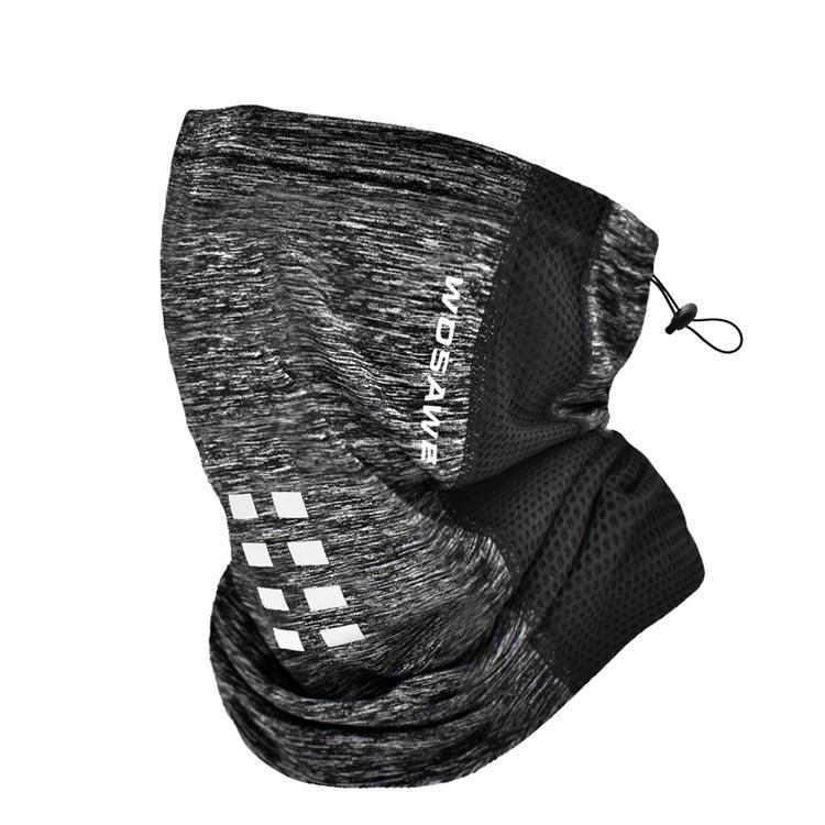 Summer Reflective Cycling Bandana Scarf Ice Silk Anti-UV Breathable Neck Buff Mountain Bike Bicycle Riding Scarf Bandana Motorcycle Bike Riding Protection Headscarf Camping Hiking Protective Face Camo Scarf Shemagh