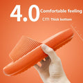 Unisex Thicker Comfortable Slippers For Men And Women Home Bathroom Bath Couple Thick Bottom Home Slippers Soft Sole Slide Sandals Leisure Shower Quick Drying Bathroom Non-Slip Massage Pool Gym House Slipper