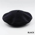 Vintage Beret Hat Flat Cap For Women Retro Classic Style Wool Beret Caps Modern Women Hats