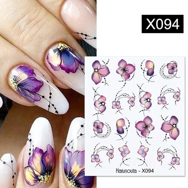 Water Nail Stickers Women Face Sketch Abstract Butterfly Image Sexy Girl Nail Art Decor Sliders Manicures For Nails Decoration Decal Self-Adhesive 3D Wave Design Decoration for Women Girls Tape Nail Art Stickers Decal Decoration